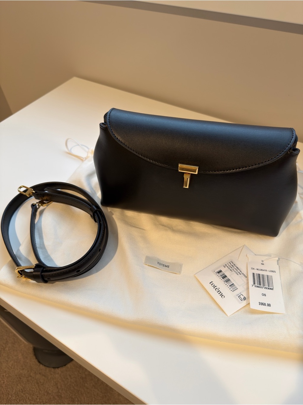 Toteme T-Lock Clutch
